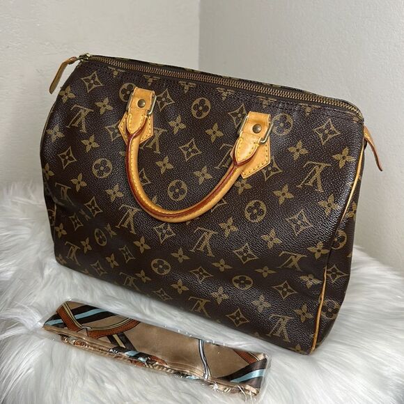 💯Authentic Louis Vuitton Speedy 30 Monogram 🍀 - Picture 17 of 17